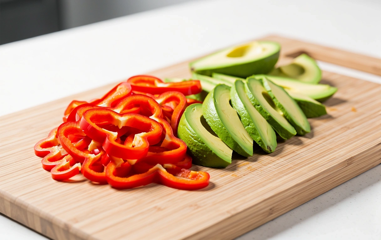 Fresh ingredients for our diet menu with delivery